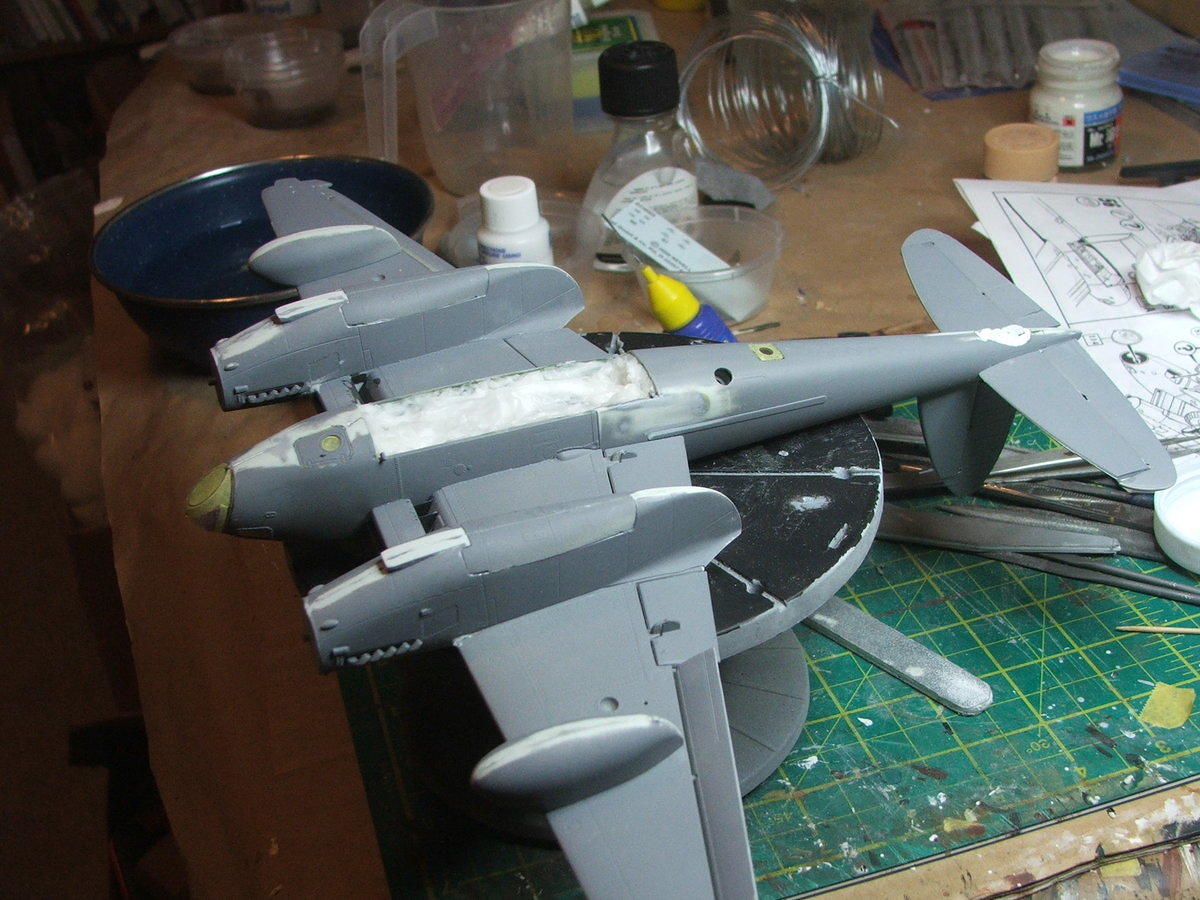 Revell 1:48 Mosquito B Mk IV (finished!) - D.H. Mosquito Single Type ...