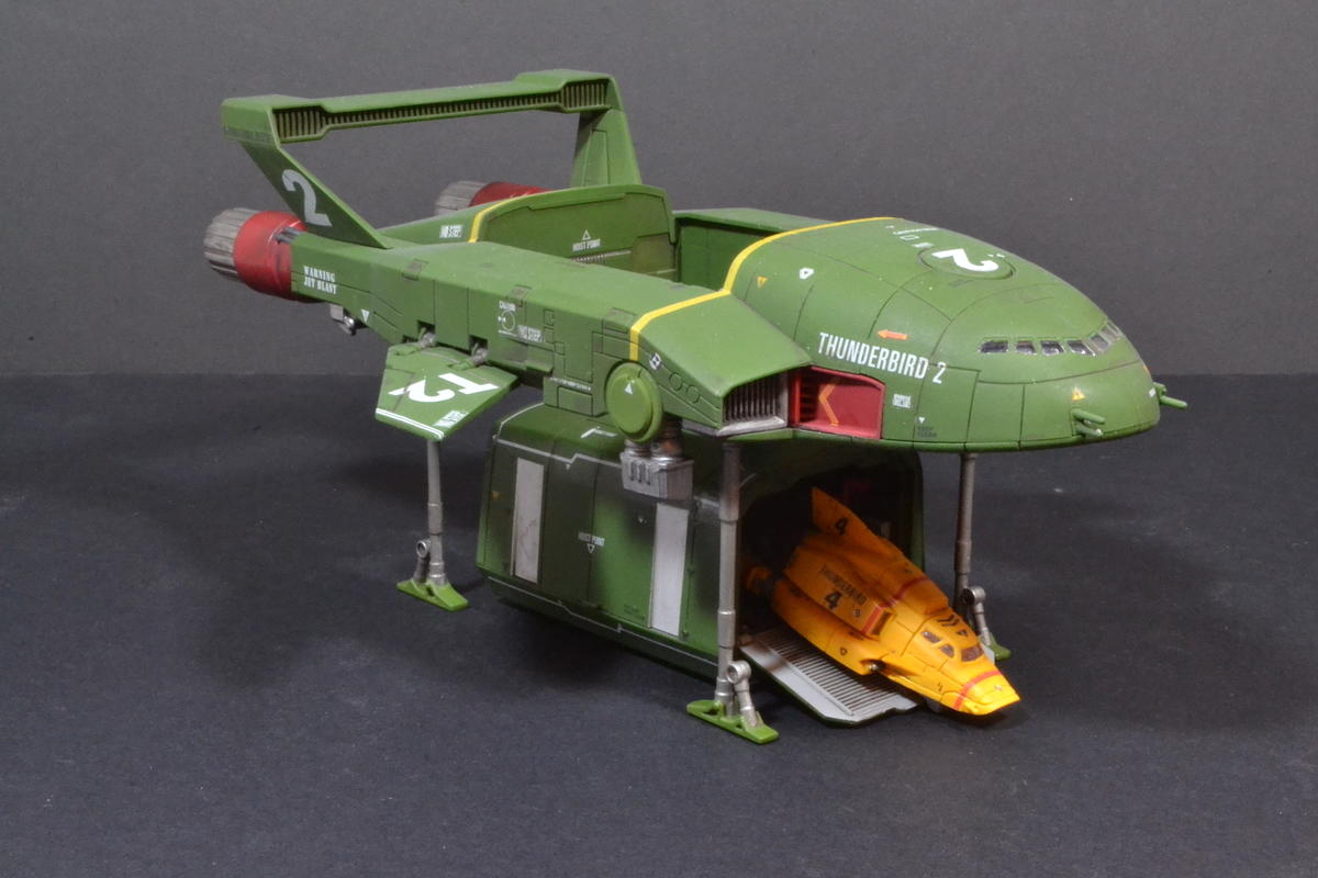 Aoshima 1:350 Thunderbird 2 & 4 [Completed] - Work In Progress - SF ...