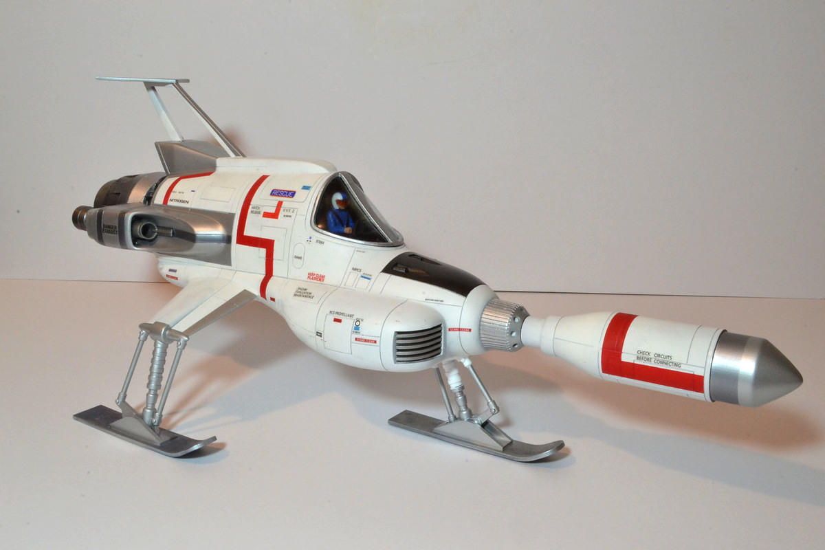 1:24 3D print kit UFO Moonbase Interceptor - Ready for Inspection - SF ...