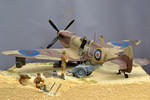 1:32 Tamiya Spitfire IX Desert