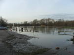 Thames flooding at Reading